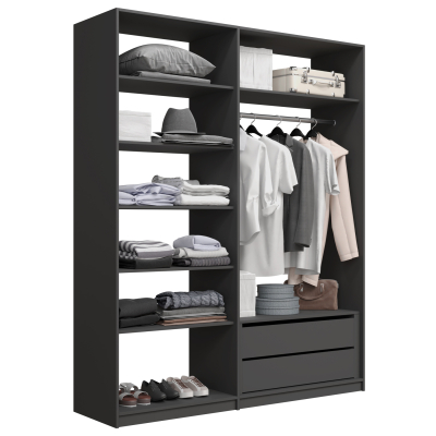 Прямая гардеробная система Локер